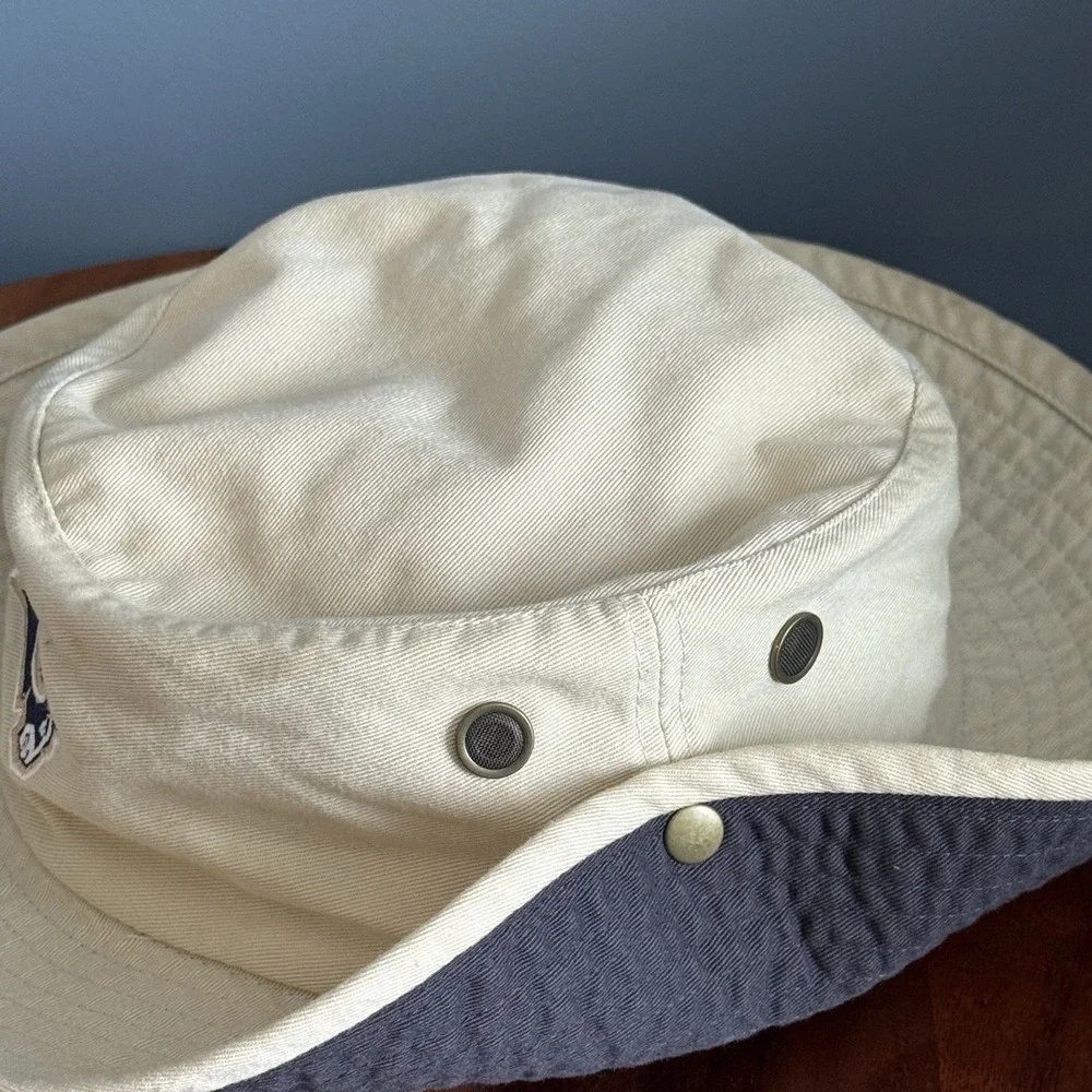 NFL On Field St Louis Rams Boonie Hat Reebok L XL Khaki Bucket Safari‎ Cap